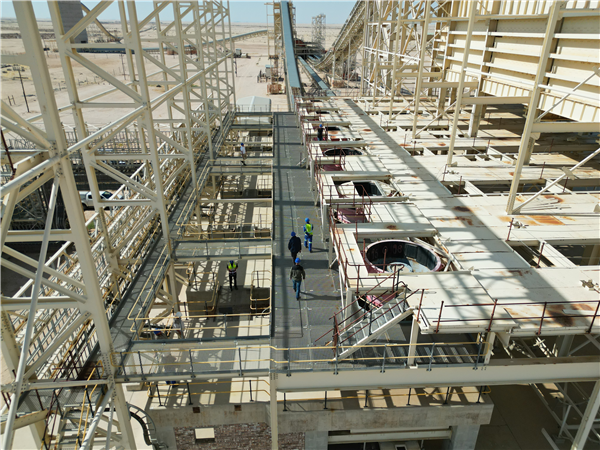 Unused 6,500 Tph Crushing Heap Leach Processing Plant)
